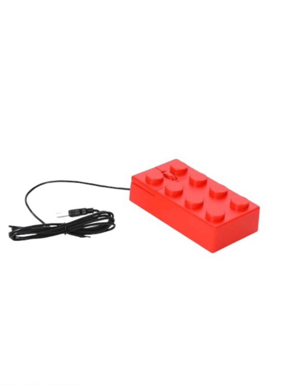 Red Wired USB Computer Mouse Red Lego - Picture 5 of 6